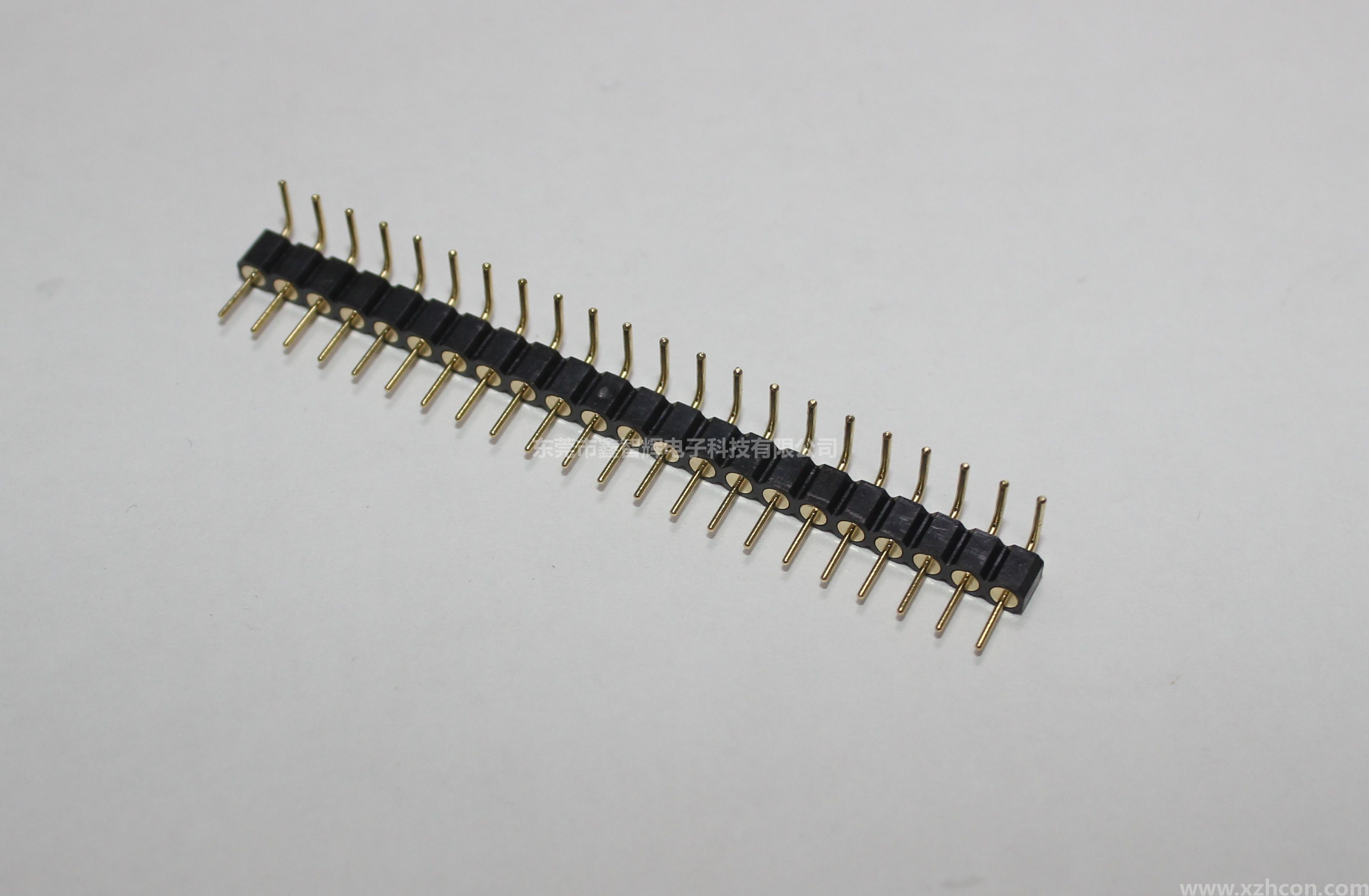 海南圓孔排針2.54x3.0,L12.76,90度